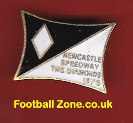 Newcastle Speedway Badge 1976 - The Diamonds