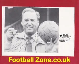 Bolton Wanderers Nat Lofthouse Signed Picture