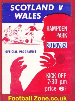 Scotland v Wales 1963 – James Kennedy First Match