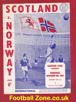 Scotland v Norway 1963