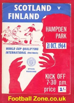 Scotland v Finland 1964