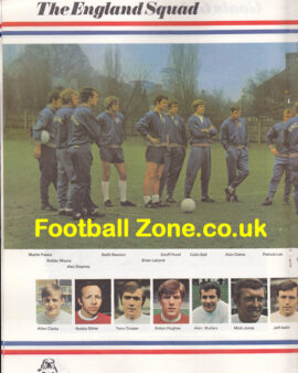 Alf Ramsey World Cup 70 – Guide Book 1970