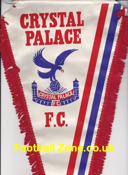 Crystal Palace Football Pennant 1970s
