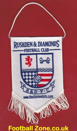 Rushden Diamonds Football Pennant