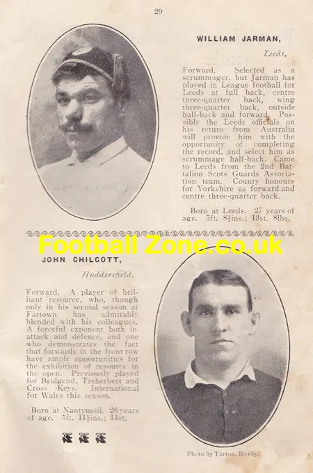 England + Wales Rugby Tour of Australia Handbook 1914 - Antique