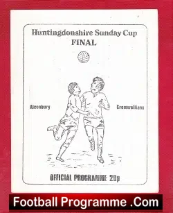 Alconbury v Cromwellians 1977 – Cup Final