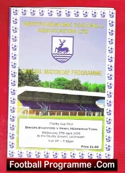 Bishops Stortford v Hemel Hempstead Town 2005 – Cup Final