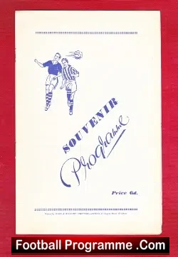 Brough United v Sliema Wanderers 1963 – Malta