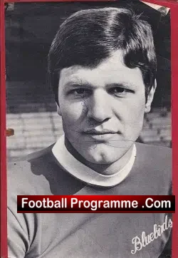 Cardiff City John Toshack Signed Picture - 1960s - football memorabilia