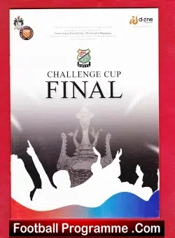 Curzon Ashton v FC United of Manchester 2007 - Cup Final - football programme