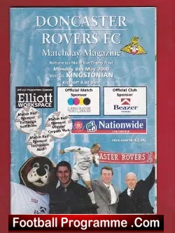 Doncaster Rovers v Kingstonian 2000 – Cup Final