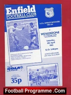Enfield v Wealdstone 1985 – Semi Final