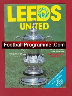 Leeds United v Nottingham Forest 1980 – FA Cup Final + Ticket