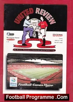 Manchester United v Nottingham Forest 1996