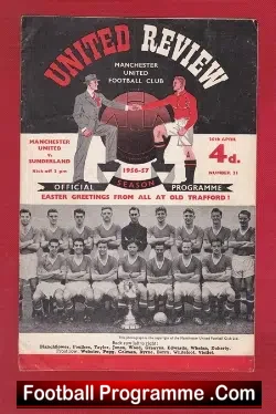 Manchester United v Sunderland 1957 – League Title Clincher