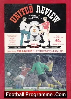 Manchester United v Tottenham 1989