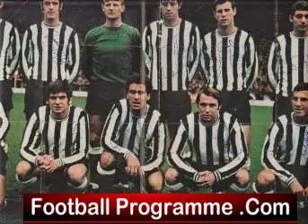 Newcastle United FC Multi Signed Team Picture – 1960s