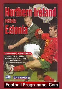 Northern Ireland v Estonia 2006