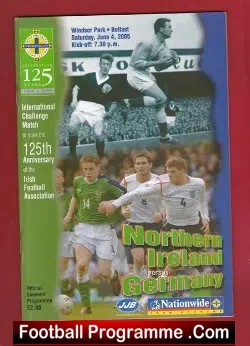 Northern Ireland v Germany 2005