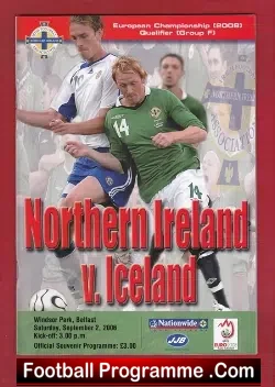Northern Ireland v Iceland 2006