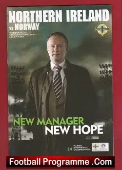 Northern Ireland v Norway 2012