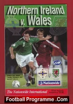 Northern Ireland v Wales 2007