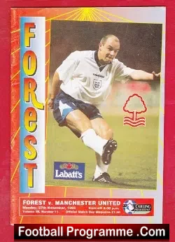 Nottingham Forest v Manchester United 1995