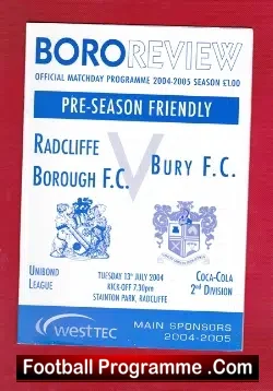 Radcliffe Borough v Bury 2004