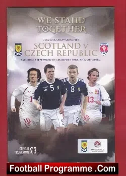 Scotland v Czech Republic 2011