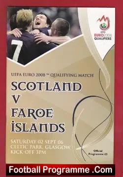 Scotland v Faroe Islands 2006
