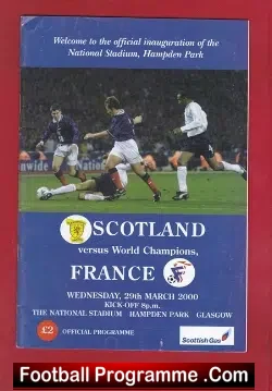 Scotland v France 2000