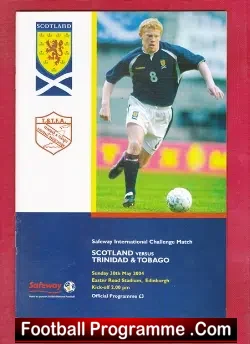 Scotland v Trinidad Tobago 2004