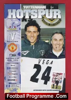 Tottenham Hotspur v Manchester United 1997