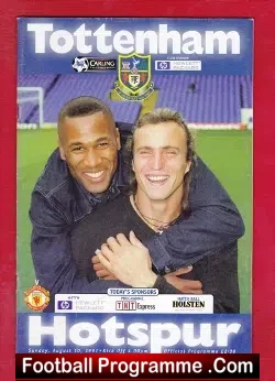 Tottenham Hotspur v Manchester United 1997