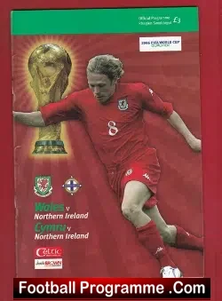 Wales v Northern Ireland 2004 – Signed Autographed