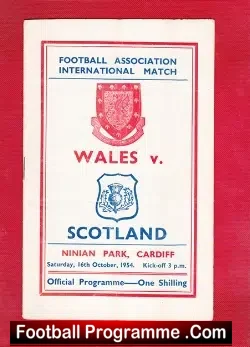 Wales v Scotland 1954