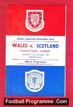 Wales v Scotland 1964 – Jimmy Johnstone & Ron Yeats Debut