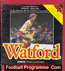 Watford v Aston Villa 1983