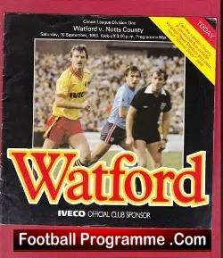 Watford v Notts County 1983
