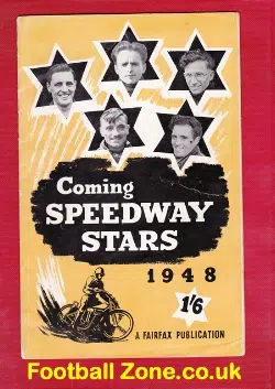New Coming Speedway Stars Booklet 1948
