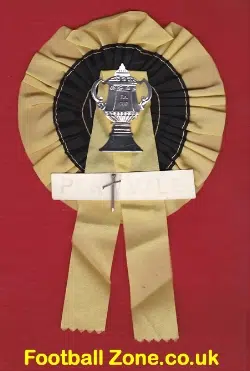 Port Vale Football Club Old Football Rosette 1960s