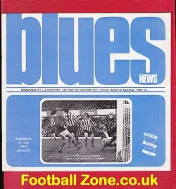 Birmingham City v Leicester City 1973
