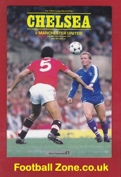 Chelsea v Manchester United 1987