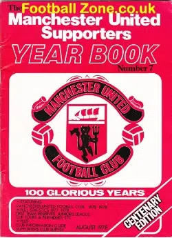 Manchester United Supporters Yearbook 1978 - 1979