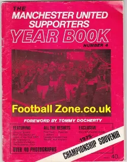 Manchester United Supporters Yearbook 1975 - 1976 - Man Utd