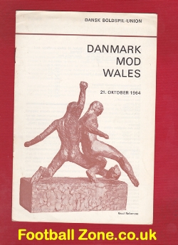 Denmark v Wales 1964 – Welsh away Match