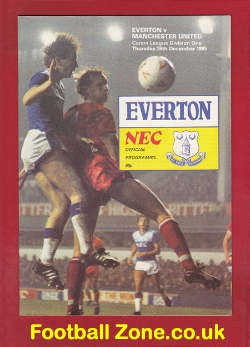 Everton v Manchester United 1985 – Nicky Wood Debut