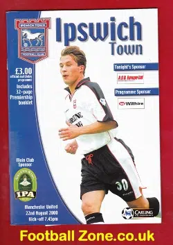 Ipswich Town v Manchester United 2000 - Plus Ground Travel Guide