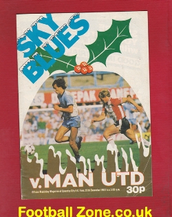 Coventry City v Manchester United 1982