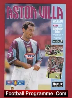 Aston Villa v Manchester United 1999 – League Cup